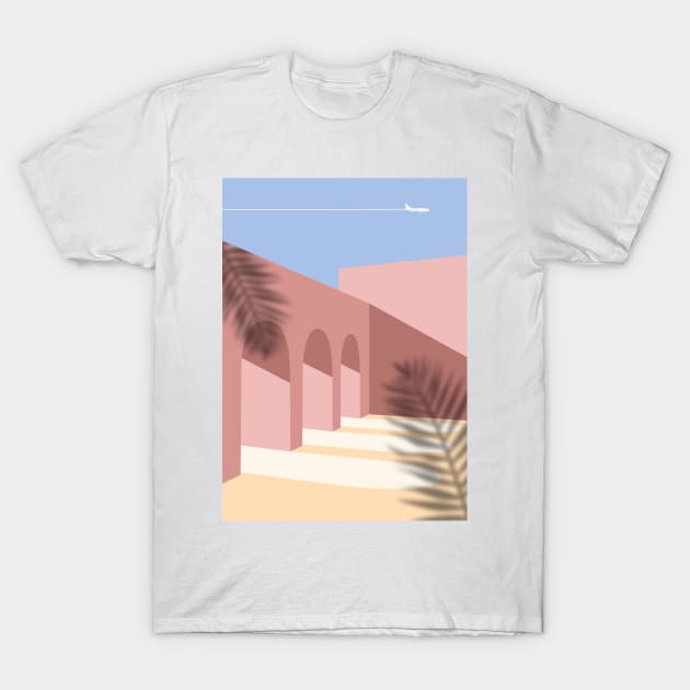 Boho travel art. Morocco #4 T-Shirt by GreekTavern